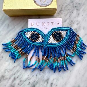 BUKITA I Got My Eye On You Earrings (Blue)